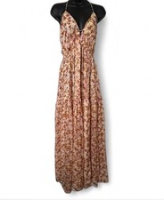 ASTR The Label Ryliana Floral Maxi Dress Open Back NWT
