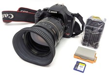 Canon EOS Rebel XSi 450D 12.2MP DSLR Camera  Tamron 28-300mm Zoom Lens - Bundle
