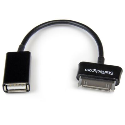 StarTech SDCOTG USB OTG Adapter Cable for Samsung Galaxy Tab 6'' Black