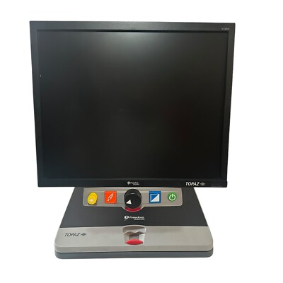 Freedom Scientific Topaz Impaired Low Vision Magnifier 19'' Screen Tested Working