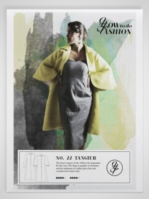 How To Do Fashion Schnittmuster Tanger Mantel Mäntel, Vintage Style 4 bis 26