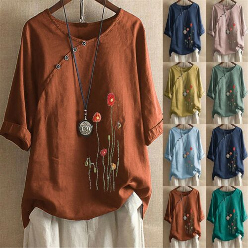 Fashion Women Summer Short Sleeve T-Shirt Tops Casual Blouse Tee Shirt Plus Size
