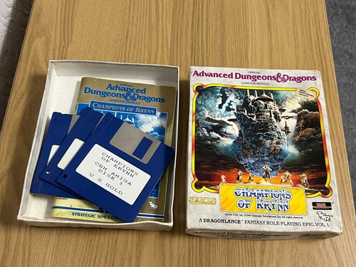 Amiga SSI TSR Champions of Krynn Game - Boxed & Working -👽👾Retro Gift Idea👾👽 - Afbeelding 10 van 24