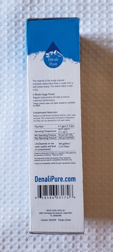 Denali Pure Refrigerator Water Filter # WF-DA29-00020B-S - Picture 2 of 4