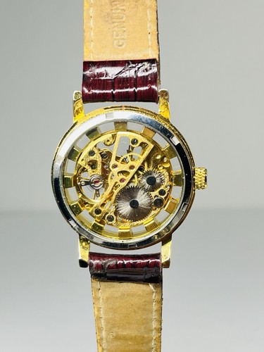 GOER Skeleton Dial Automatic Men’s Watch 40mm Case Mechanical Working - Picture 17 of 19