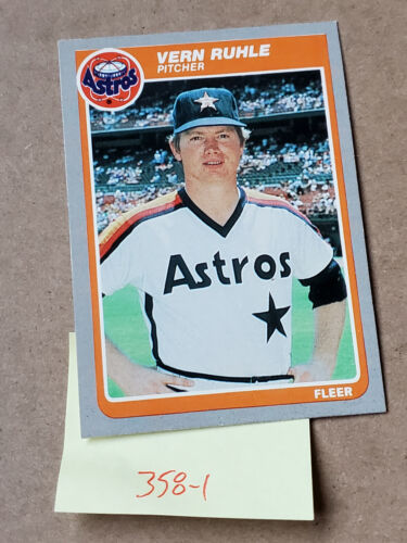 1985 FLEER BASEBALL TRADING CARDS YOU PICK MULTI DISCOUNT UPDATE 3/25/22 - Picture 96 of 273
