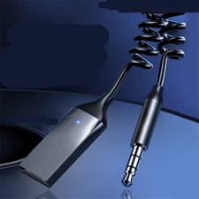 5.0 Bluetooth Transmitter Call Music Receiver AUX Adapter for Car Headphone iPod