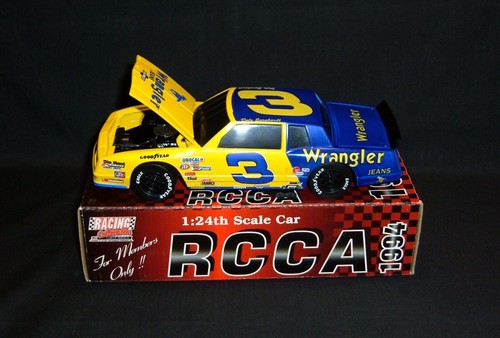 Banco Wrangler Chevy Montecarlo Montecarlo de acción RCCA Dale Earnhardt #3 1985 nuevo en caja - Imagen 2 de 5