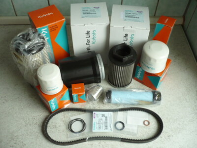 Filter Set für die kleine Wartung am Kubota B 2410