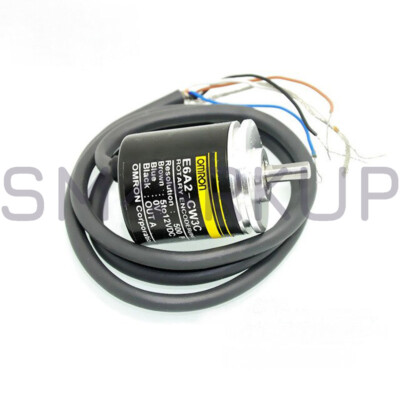 New In Box OMRON E6A2-CW3C Rotary Encoder 100P/R