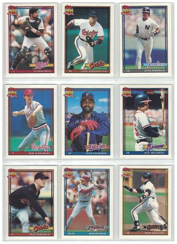 1991 Topps Major League Baseball Cards - YOU PICK FROM LIST! *D - Picture 16 of 70
