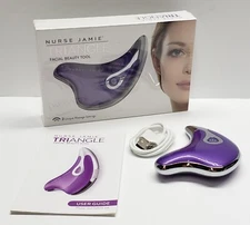 Nurse Jamie TRIANGLE Facial Beauty Tool Sculpting Firming Sonic Face Massager