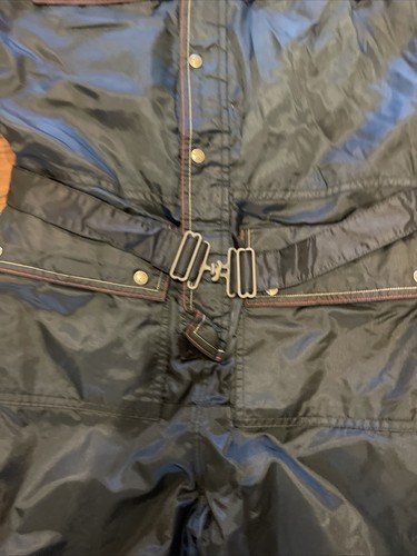 VTG Hondaline 3M Thinsulate Coveralls Mens Size L Work Leisure Snow Motorcycle - Picture 4 of 14