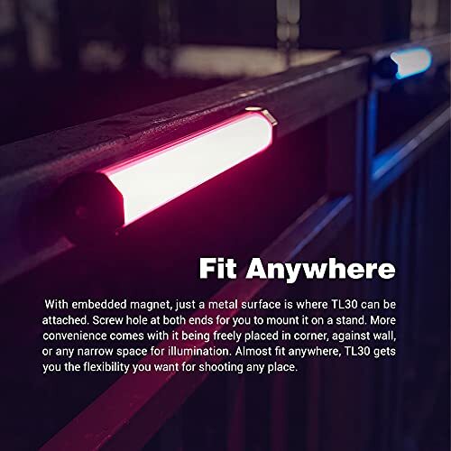 TL30 2-Light Kit Full-Color RGB Tube Light, CRI 97 TLCI 99 Accurate Color, Super welkom postorder