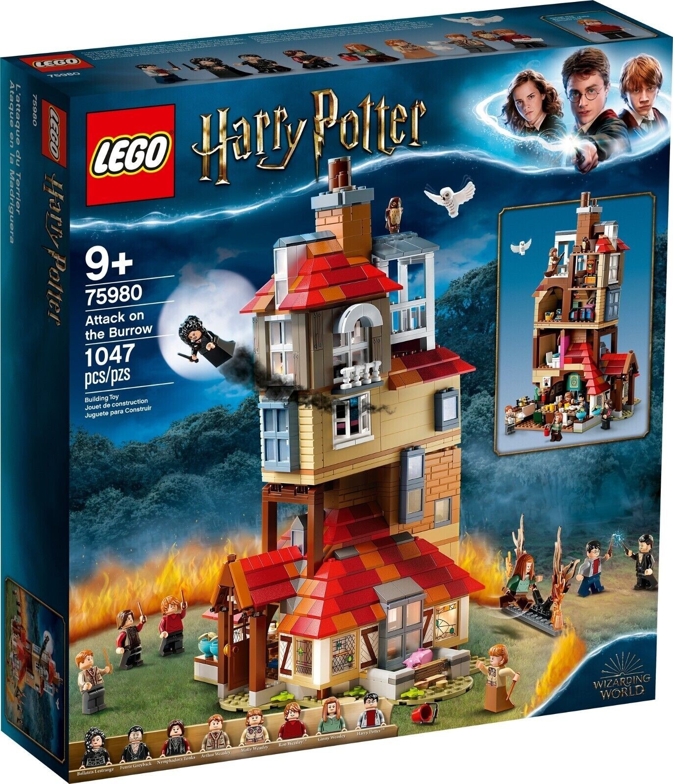 LEGO 75980 HARRY POTTER ATTACCO ALLA TANA-MISB NUOVO RITIRATO-NEW SEALED RETIRED