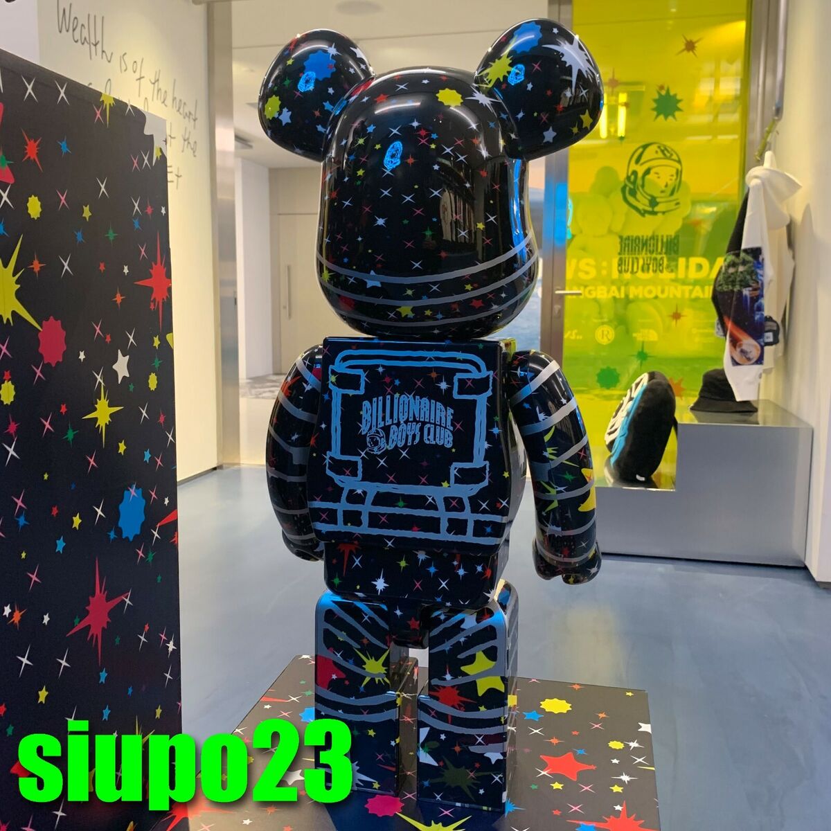 Medicom 1000% Bearbrck ~ Billionaire Boys Club BBC Starfield Medicom 1000% Bearbrck ~ Billionaire Boys Club BBC Starfield