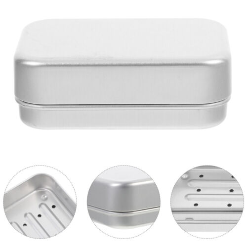 Travel Soap Container Bar Soap Holder Bar Soap Case Metal Soap Box Soap Dish