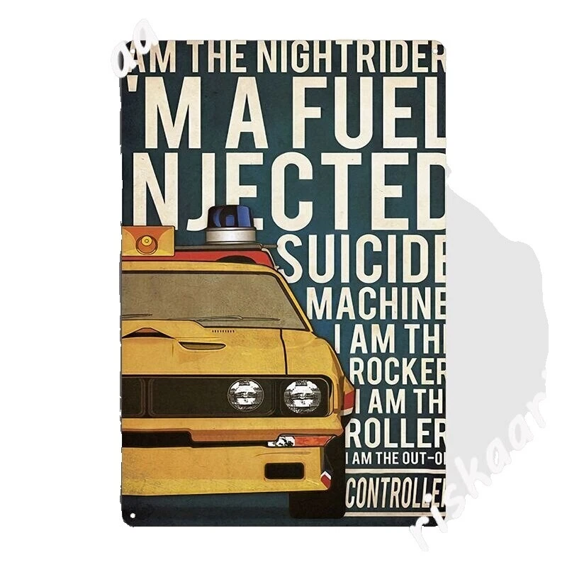 Vehicles Tin Plaques & Signs