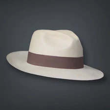Genuine Panama Hat Montecristi Trévil Superfino Men Woman Straw Sun hat Fedora