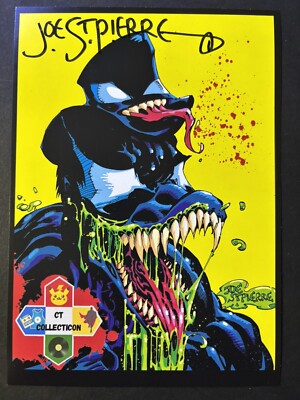 Joe St. Pierre signed Venom Howard the Duck 5x7  art print Marvel Eddie Brock