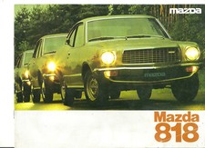 MAZDA 818 - 1976 ? catalogue brochure prospectus