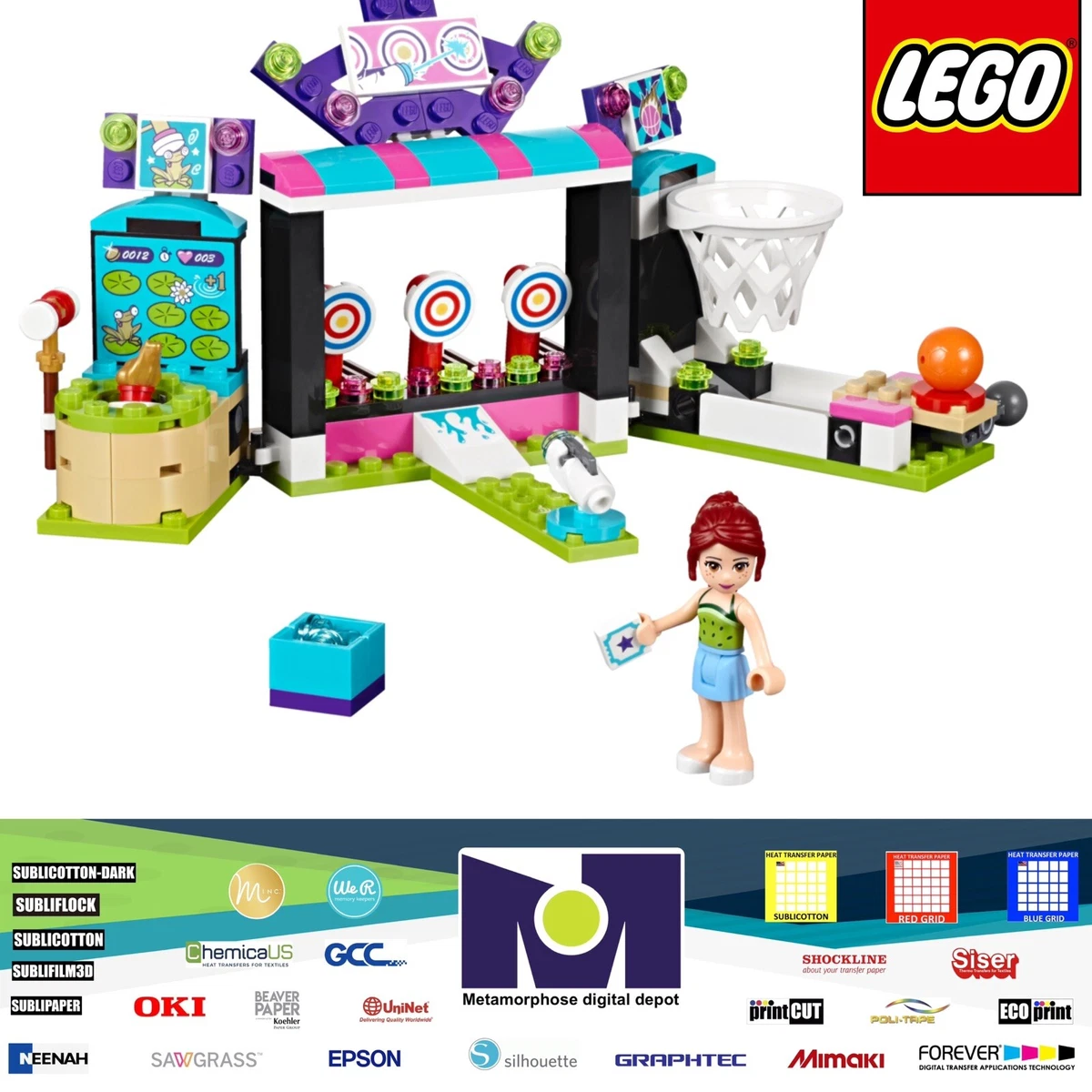 Lego amusement store park instructions