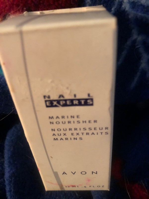 Avon Nail Experts Marine Nourisher .4 fl oz NOS 2004