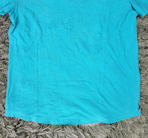 Falconeri Cotone T-Shirt Uomo Grande Verde Casual Manica Corta Girocollo Lusso - Foto 10 di 15