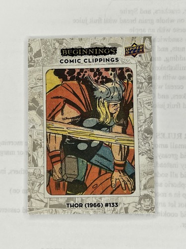 2022 Upper Deck Marvel Beginnings Vol.2 Thor 1966 CC-T133 Comic Clippings #26/35 - Bild 1 von 2