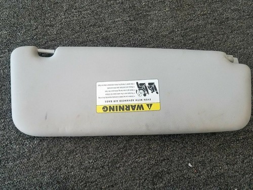 2006-2010 BMW 525 535 528 LEFT DRIVER SIDE SUN VISOR GREY OEM - Picture 3 of 4