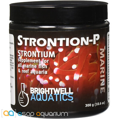 Brightwell Aquatics Strontion-P 300 grams Powder Strontium Live Coral Supplement