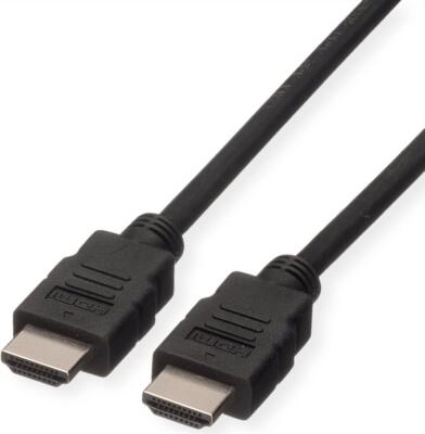ROLINE GREEN HDMI HIGH SPEED KABEL E ETHERNET M M SCHWARZ 1M