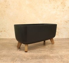 Trough Planter Pot With Legs Modern Design Colourful Range