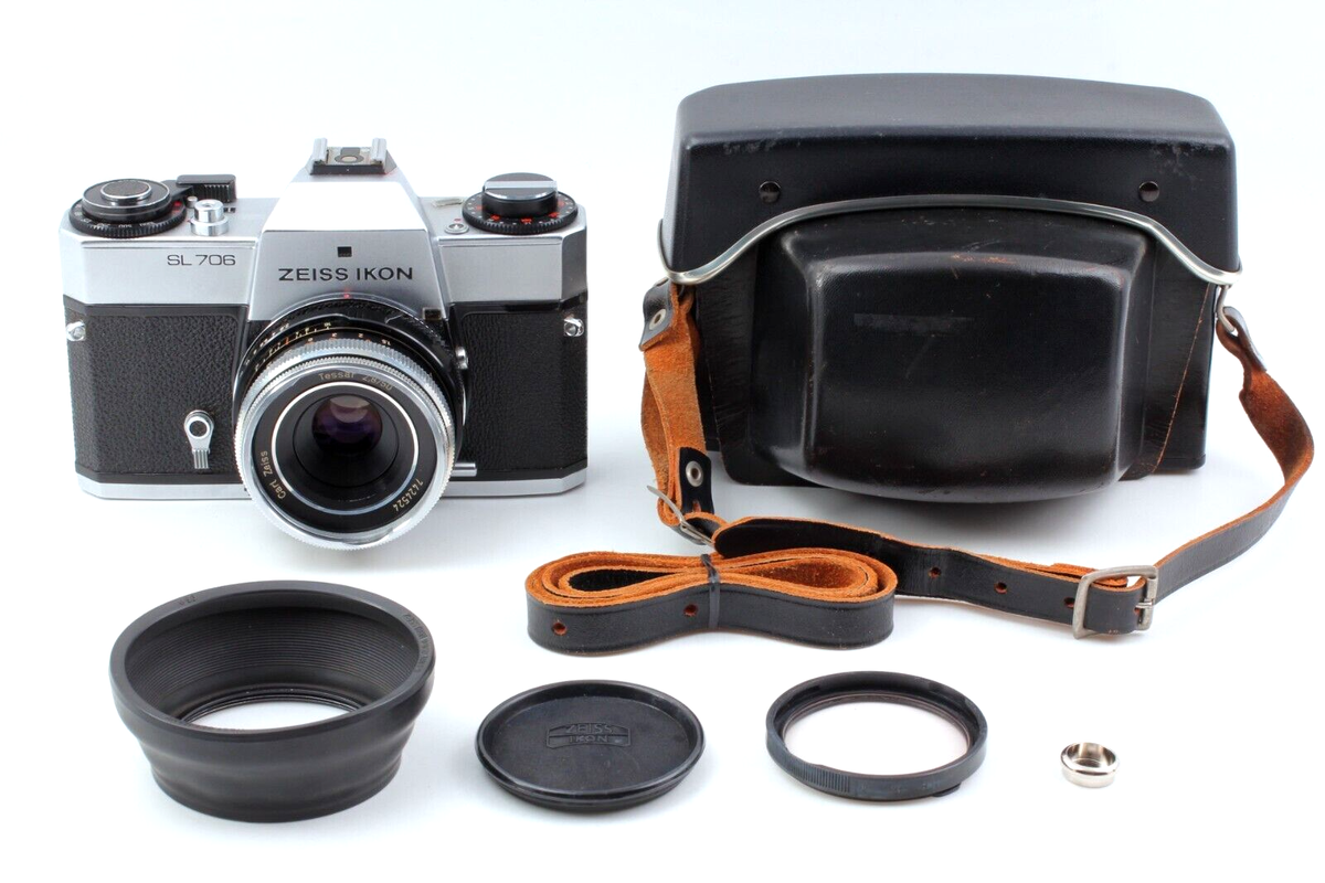 SLR Zeiss Ikon SL706 35mm Film Camera w/ Carl Zeiss Tessar SLR Zeiss Ikon SL706 35mm Film Camera w/ Carl Zeiss Tessar