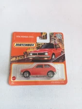Matchbox 1976 Honda CVCC Red 2022 Carded
