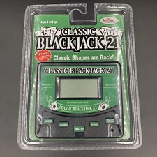 RecZone Classic Blackjack 21 Electronic Handheld Game New SEALED 2003