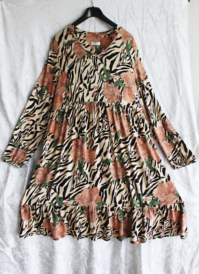 RINGELLA SOLO PER ME Damenkleid Sommerkleid Gr 46 Viscose Elasthan