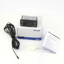 Dixell Temperature Controller XR03CX-4N0F1 on freezer Refrigeration black panel 
