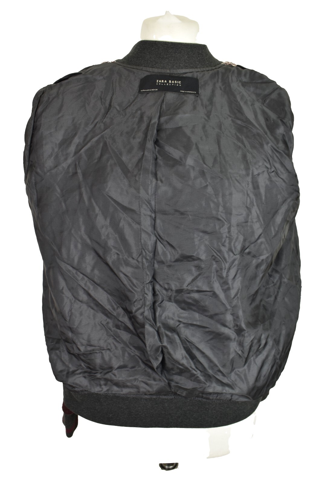 ZARA Basic Purple Windcheater Jacket size Eur M W… - image 3