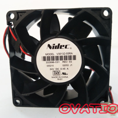Ventilateur NIDEC V35132-16F 80x80x38mm DC24V - Neuf, Refroidissement PC Ou équipement