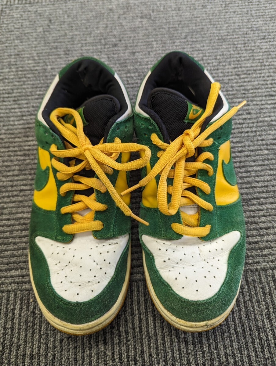 NIKE Dunk Low Pro SB Buck 2003 Sneakers 10.0 US Green/White Collectible