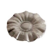 Rosetta  rosa in ferro battuto ornamento per scale decoro scala art. 14.018