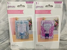 Crafter's Companion Gemini DoubleSided Gatefold Dies Bundle