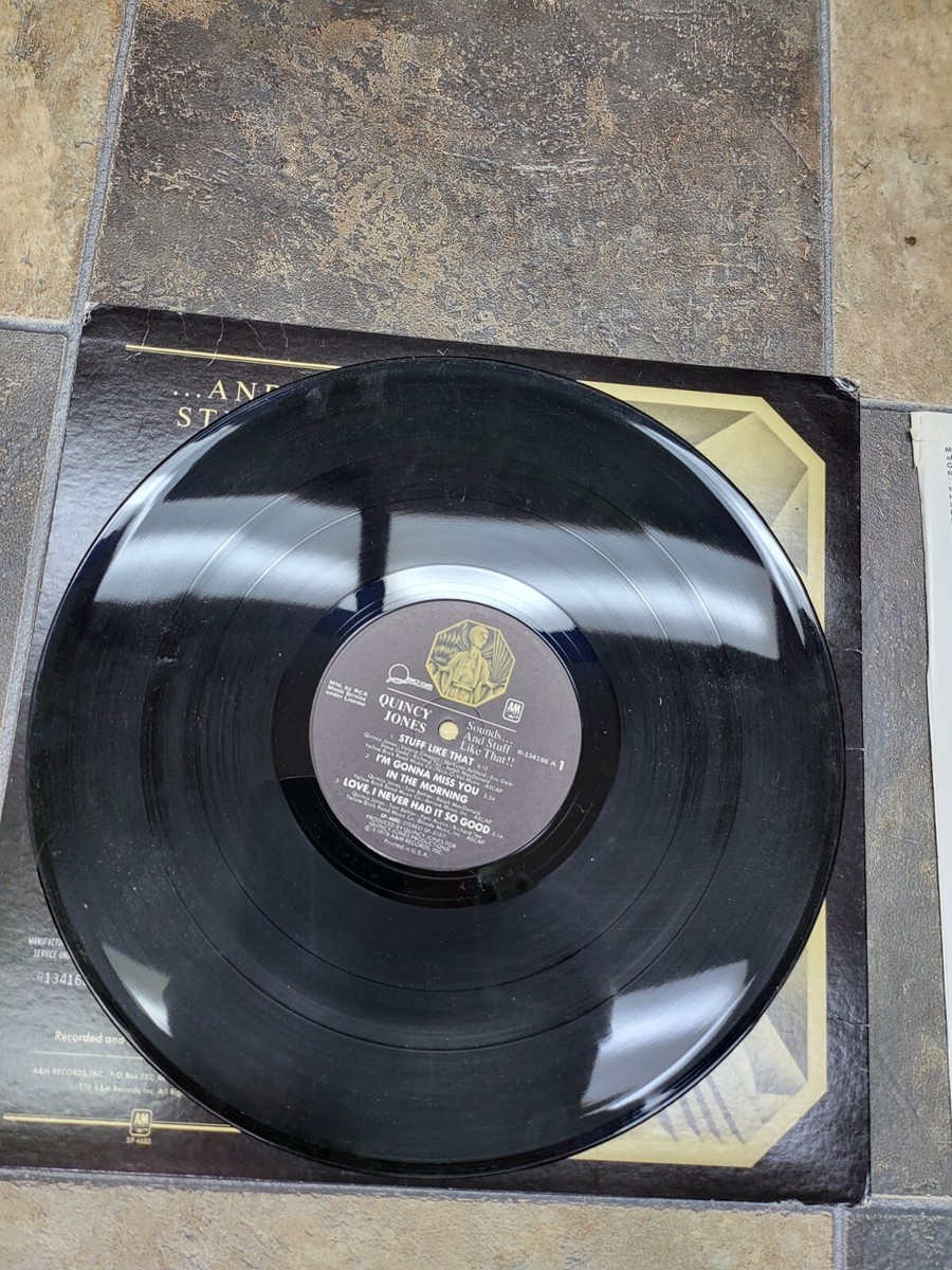LP/クインシー・ジョーンズ/ SoundS…　SP-4685　h83w59 Quincy Jones - Soundsand Stuff Like That SP-4685 Vinyl Record
