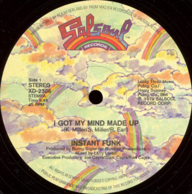 Instant Funk - I Got My Mind Made Up (12'', Single) (Very Good (VG))