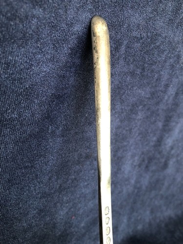 Antique English Marrow Scoop, Sterling Silver, London 1845 - Picture 11 of 14