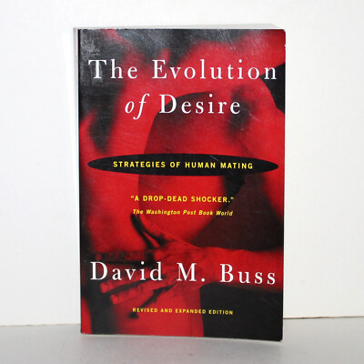 Book The Evolution Of Desire Human Mating 2003 David Buss paperback sexuality