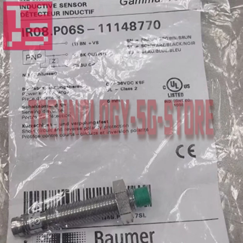 New Baumer IR08.P06S-11148770 Inductive Proximity Switch - Image 3 of 4