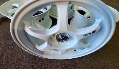 1987】SSR タイプX 15×7J+35 PCD100/114.3 ホイール2本