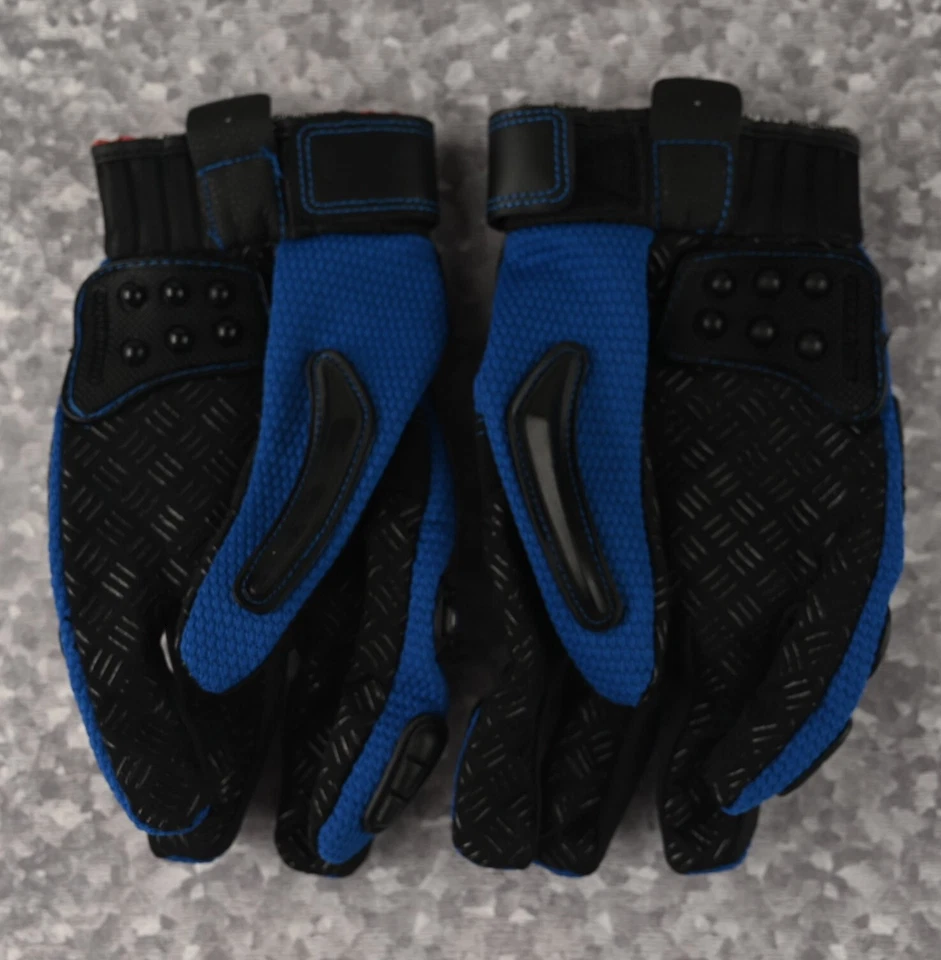 Guantes Madbike Racing Equipment Moto Talla M-MAD10c Azul-Nuevos Foto 3 de 4